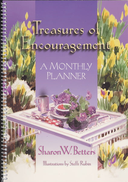 Treasures of Encouragement: Monthly Planner (1023646629935)