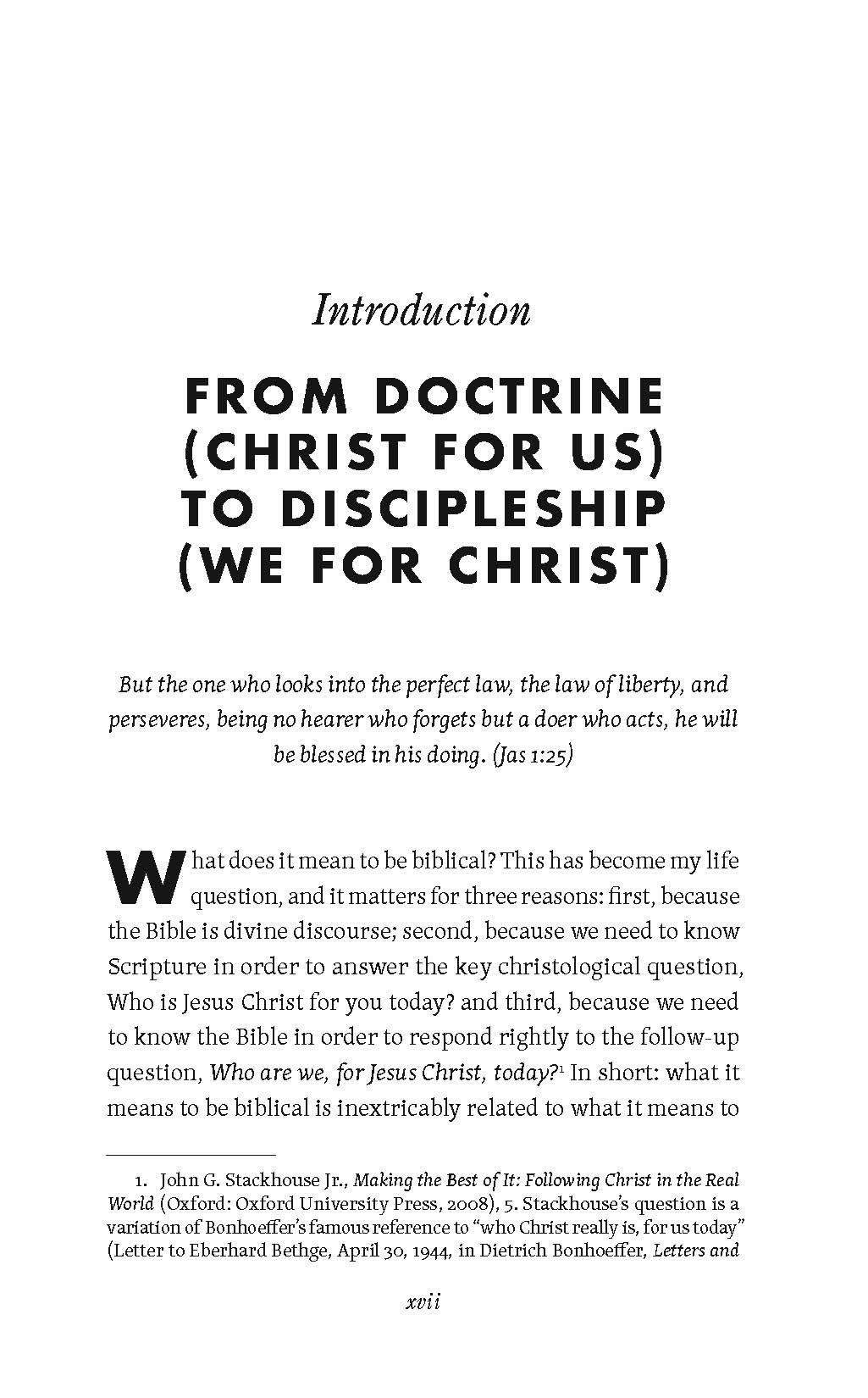 Hearers and Doers: A Pastor's Guide to Making Disciples Through Scripture and Doctrine