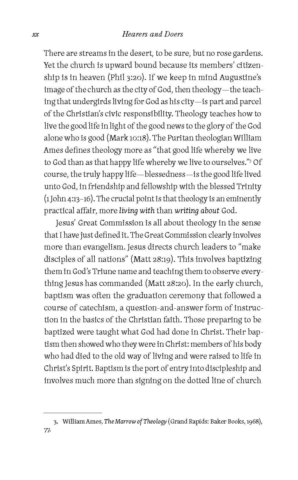 Hearers and Doers: A Pastor's Guide to Making Disciples Through Scripture and Doctrine