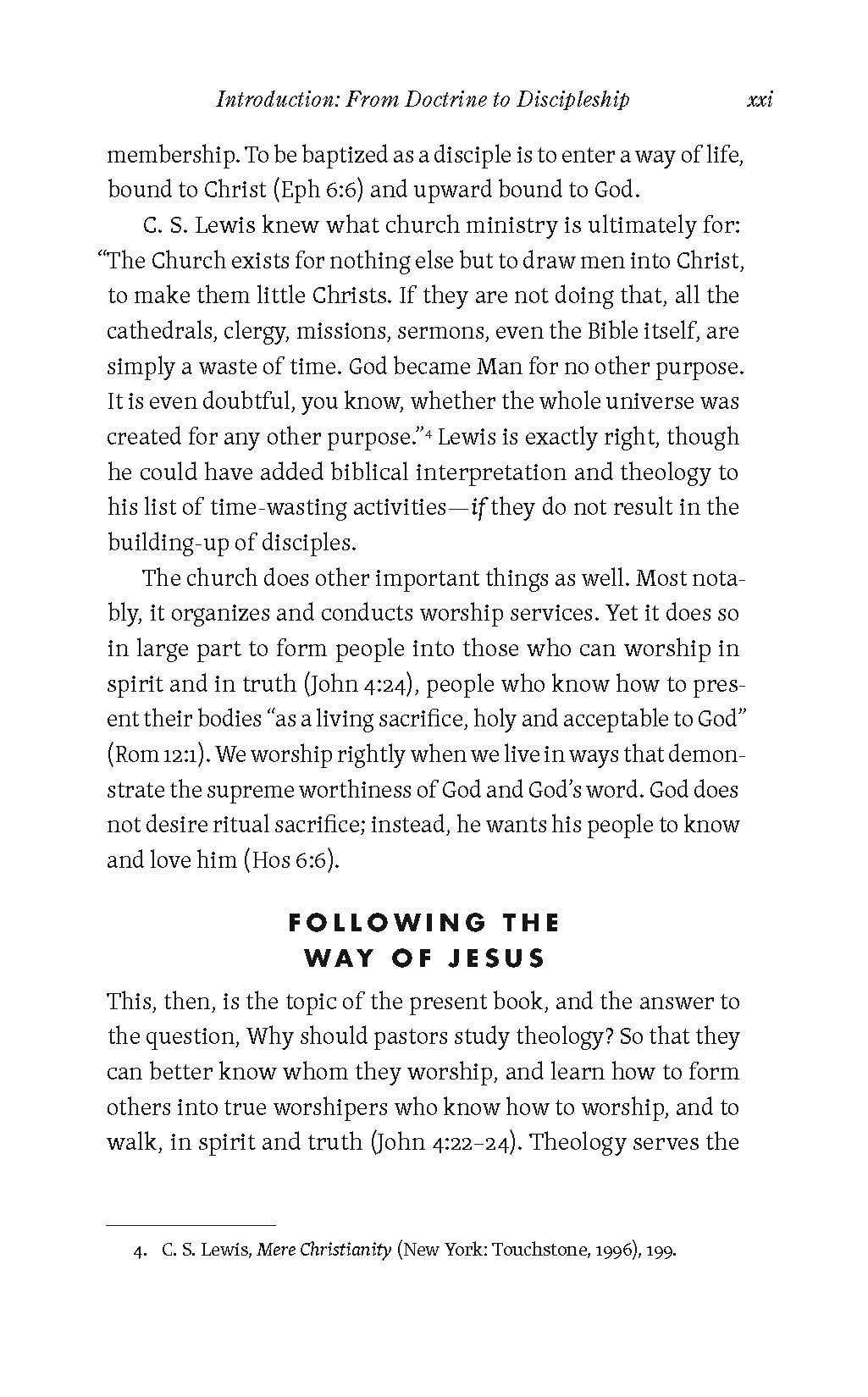 Hearers and Doers: A Pastor's Guide to Making Disciples Through Scripture and Doctrine