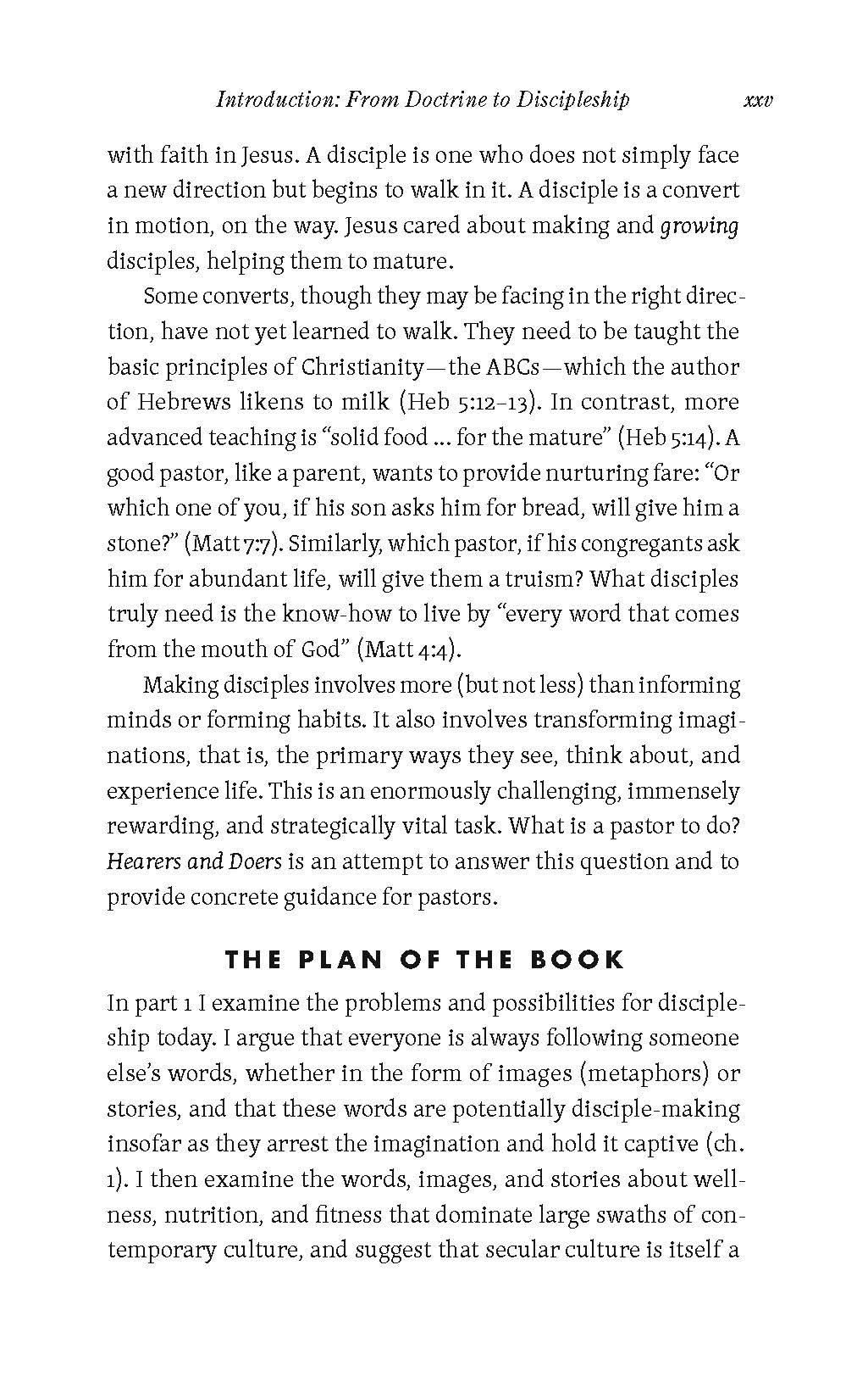 Hearers and Doers: A Pastor's Guide to Making Disciples Through Scripture and Doctrine