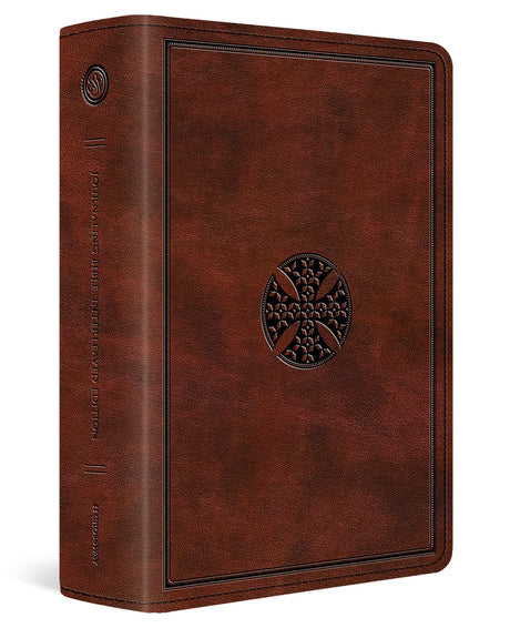 ESV Journaling Bible, Interleaved Edition (Trutone, Mahogany, Mosaic Cross Design) - ESV - 9781433579738