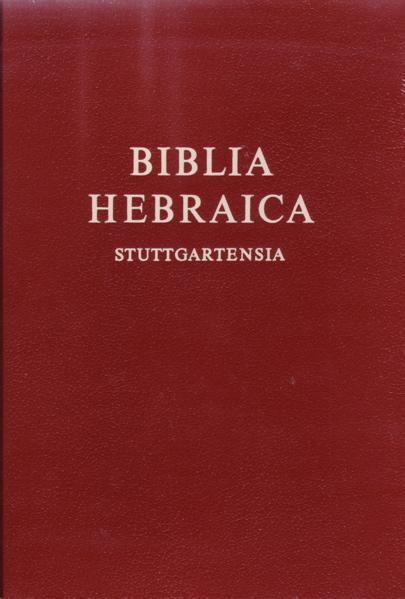 Biblia Hebraica Stuttgartensia (BHS) ABS, American Bible Society cover image