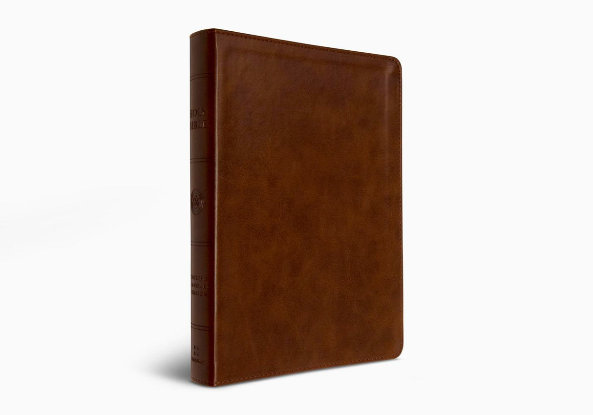 ESV Large Print Bible (Trutone, Deep Brown)