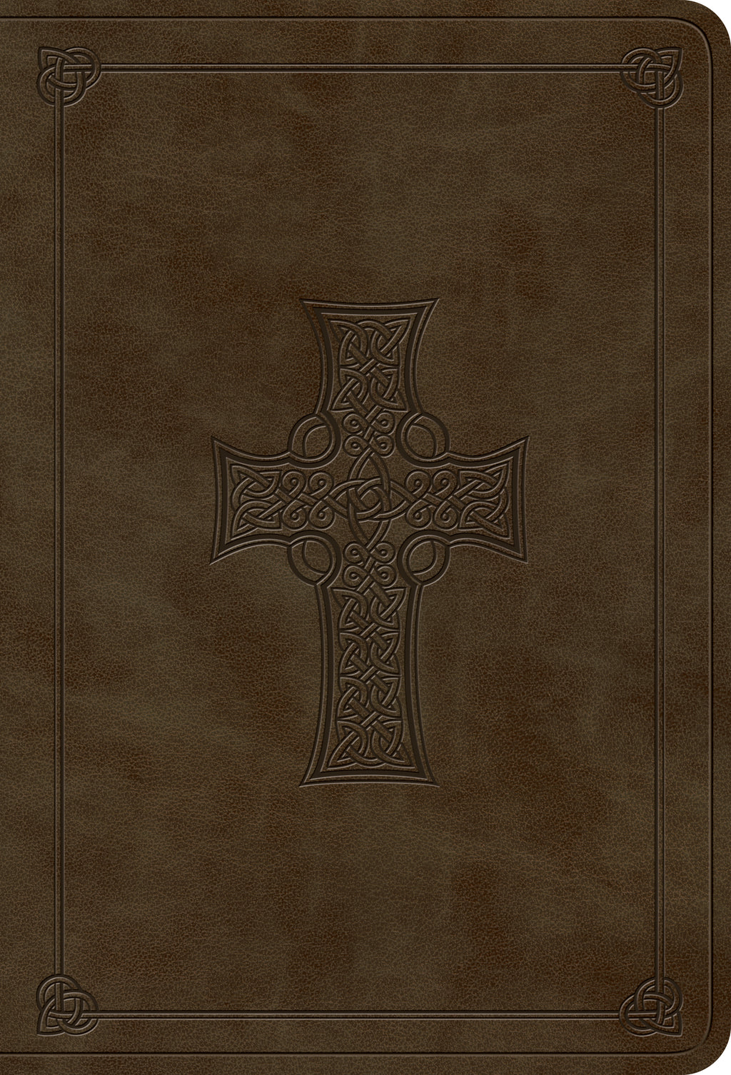 ESV Value Large Print Compact Bible (Trutone, Olive, Celtic Cross Design) - English Standard - 9781433567063
