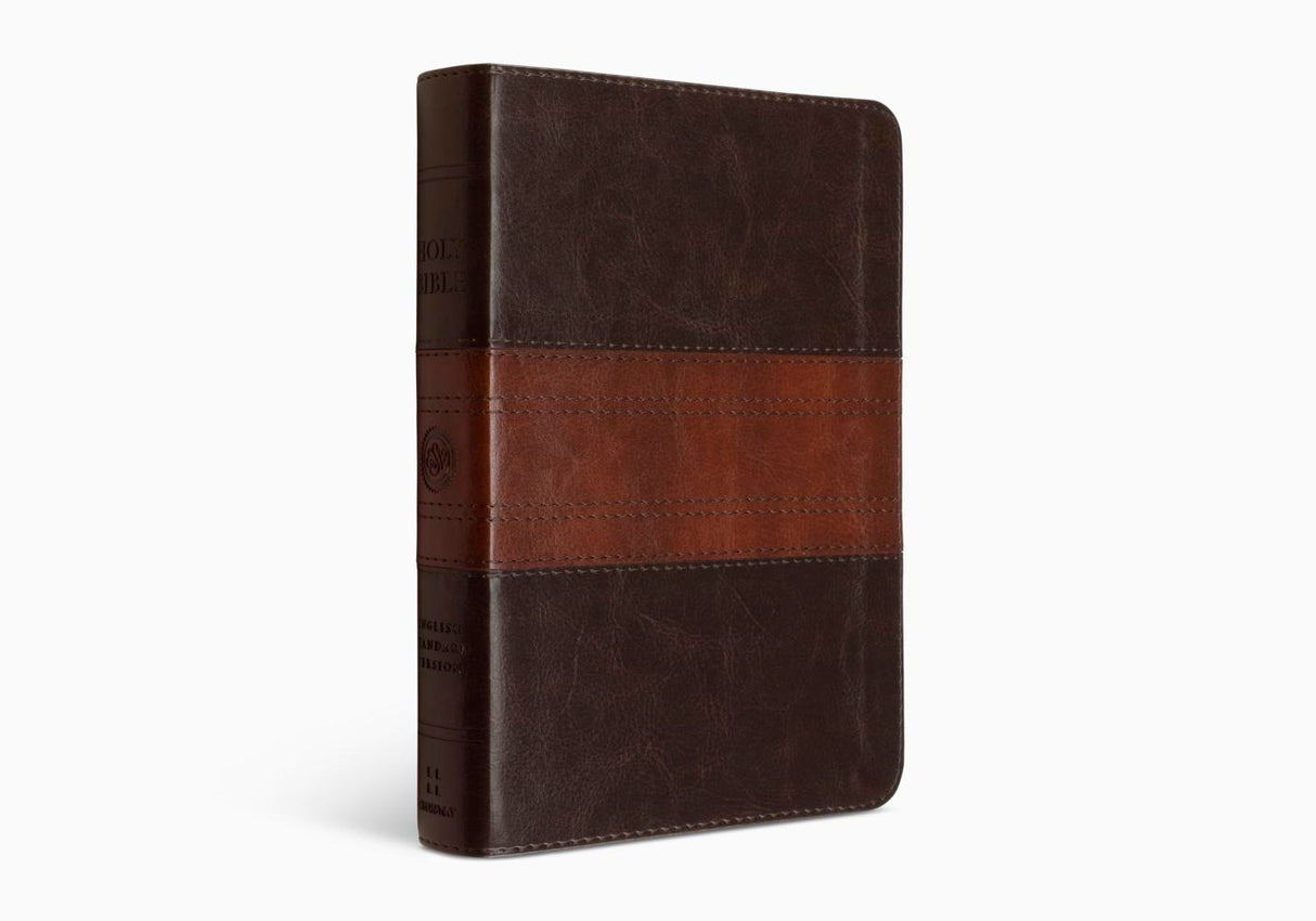 ESV Personal Reference Bible (TruTone, Deep Brown/Tan, Trail Design)