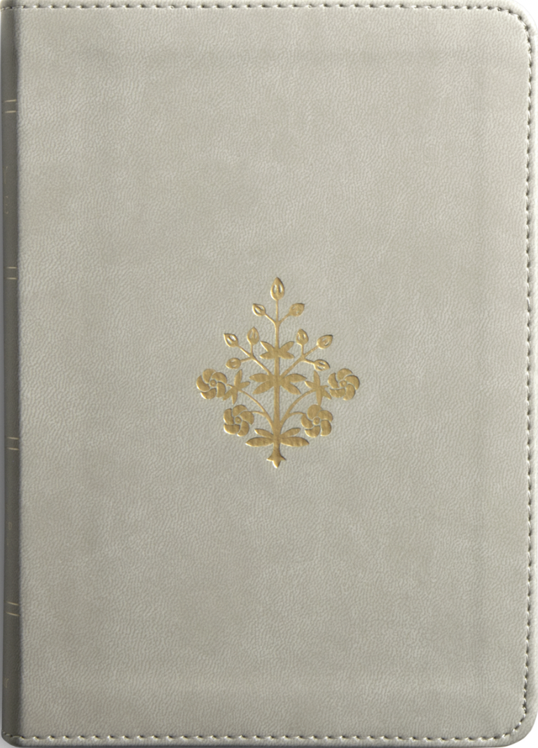 ESV Large Print Compact Bible (Trutone, Stone, Branch Design) - ESV - 9781433589591