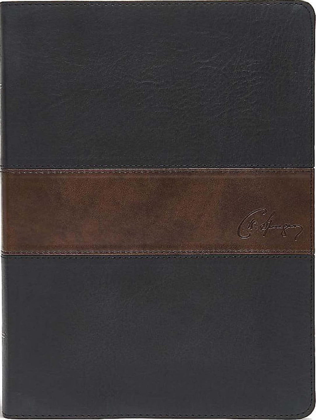 CSB Spurgeon Study Bible, Black/Brown Leathertouch - Christian Standard Bible - 9781586409722