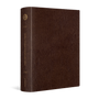 ESV Single Column Journaling Bible, Large Print (Bonded Leather, Mocha) (1023790317615)