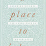 A Place to Belong: Learning to Love the Local Church - Hill, Megan - 9781433563737