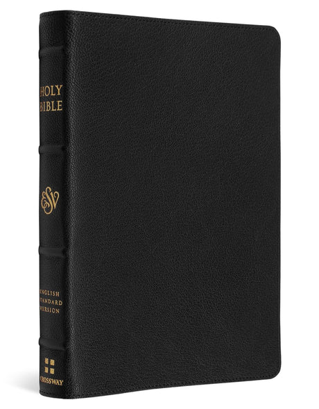 ESV Heirloom Bible, Alpha Edition (Goatskin, Black) - English Standard Version - 9781433589522