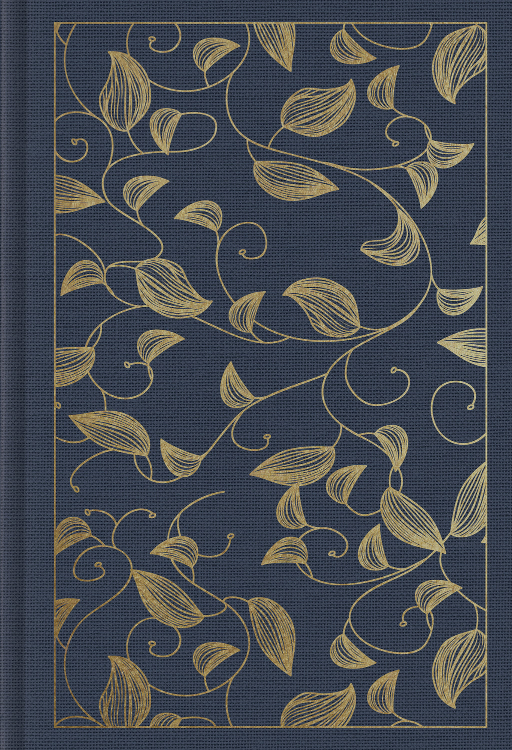 ESV Student Study Bible (Cloth Over Board, Navy, Vine Design) cover image