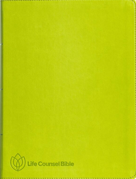 CSB Life Counsel Bible, Apple Green Leathertouch: Practical Wisdom for All of Life - CSB - 9781087785615