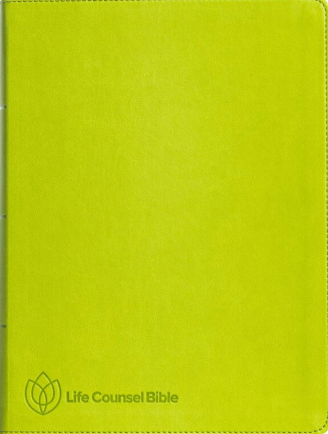 CSB Life Counsel Bible, Apple Green Leathertouch: Practical Wisdom for All of Life - CSB - 9781087785615