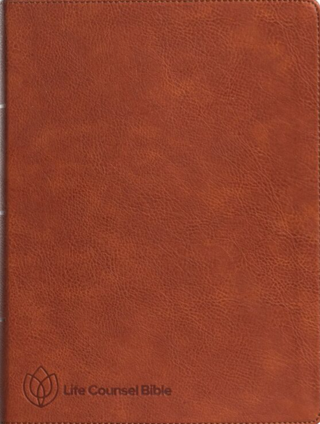 CSB Life Counsel Bible, Burnt Sienna Leathertouch: Practical Wisdom for All of Life - CSB - 9781087785578