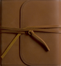 ESV Journaling Bible (Natural Leather, Brown, Flap with Strap) - ESV - 9781433587054