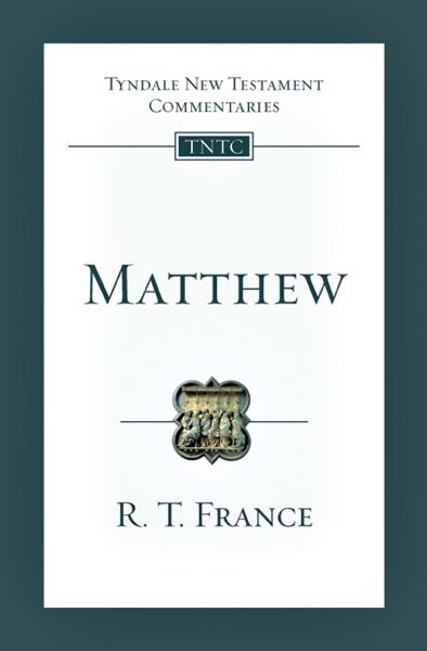 Matthew (Tyndale Commentaries) France, R. T. cover image
