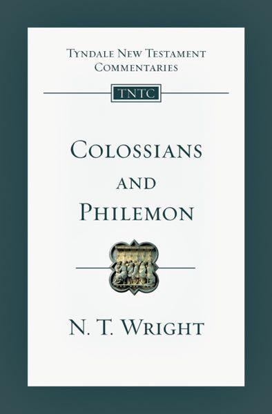 colossians philemon tyndale commentary tom wright cover image