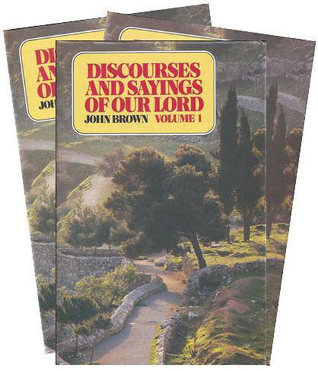 Discourses of Our Lord (3 Volumes) Brown, John cover image