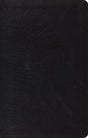 ESV Large Print Thinline Reference Bible (Genuine Leather, Black) cover image
