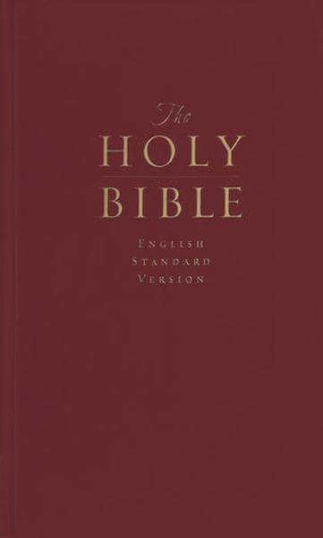 ESV Pew Bible (Burgundy, Hardcover) cover image (1023692111919)