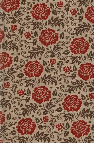ESV Compact Bible (Cloth Over Board, Roses) cover image