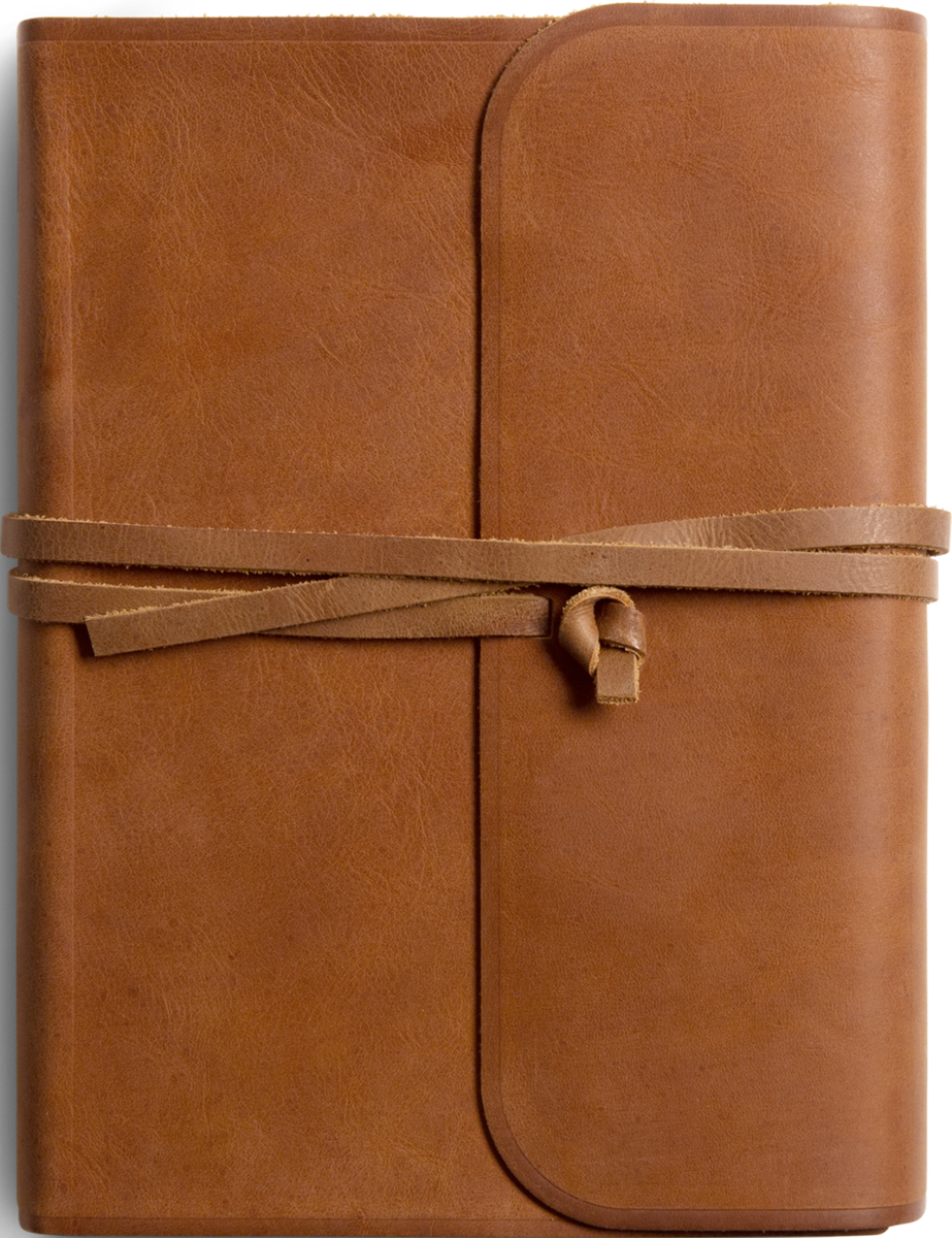 ESV Single Column Journaling Bible, Large Print (Brown, Flap with