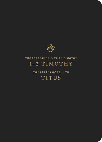 ESV Scripture Journal: 1-2 Timothy and Titus (Paperback) cover image (1018286506031)