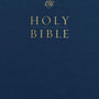 ESV Pew and Worship Bible, Large Print (Hardcover, Blue) cover image (1022367203375)