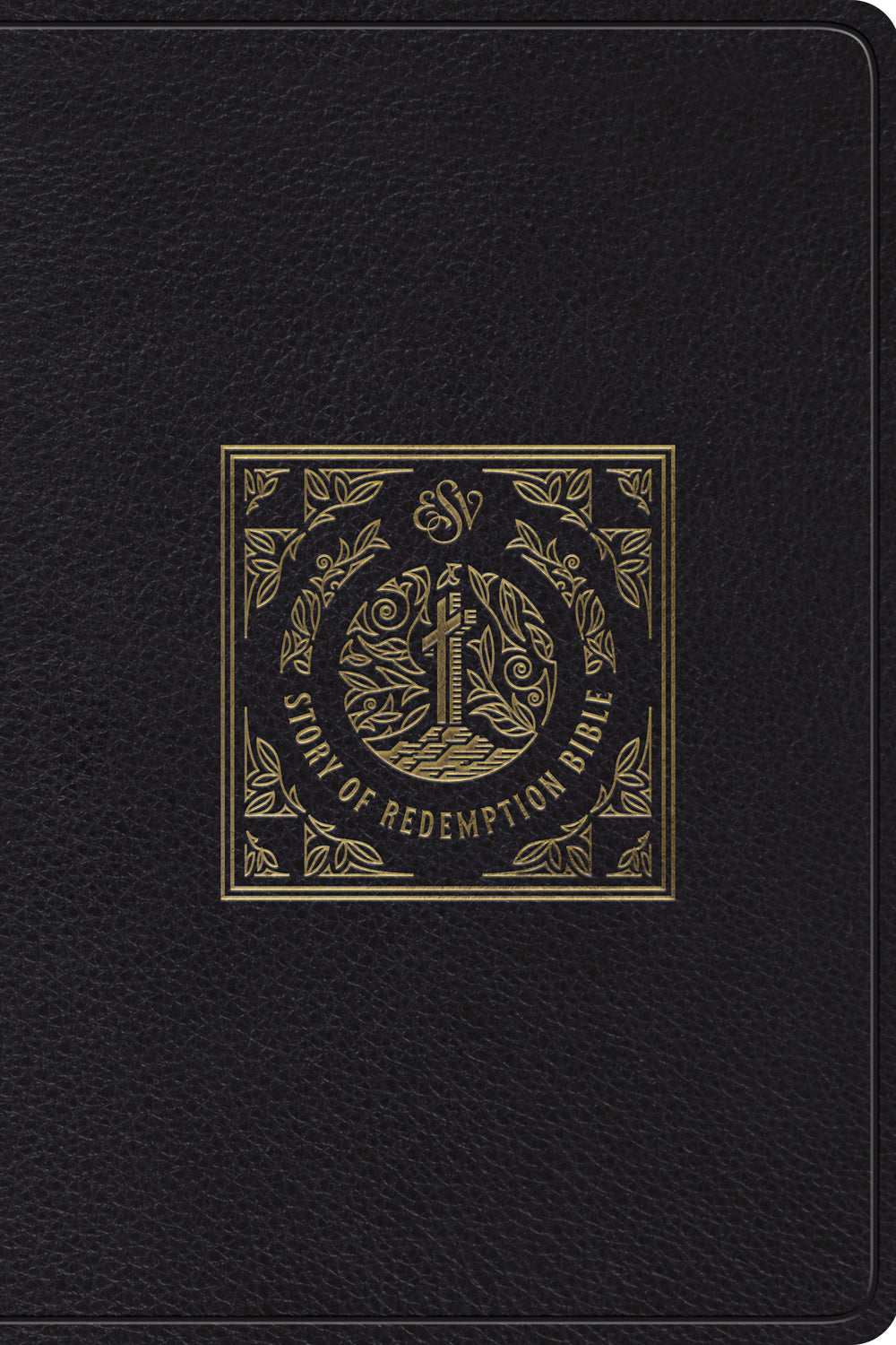 ESV Story of Redemption Bible: A Journey Through the Unfolding Promises of God (Top Grain Leather, Black) (1022353113135)