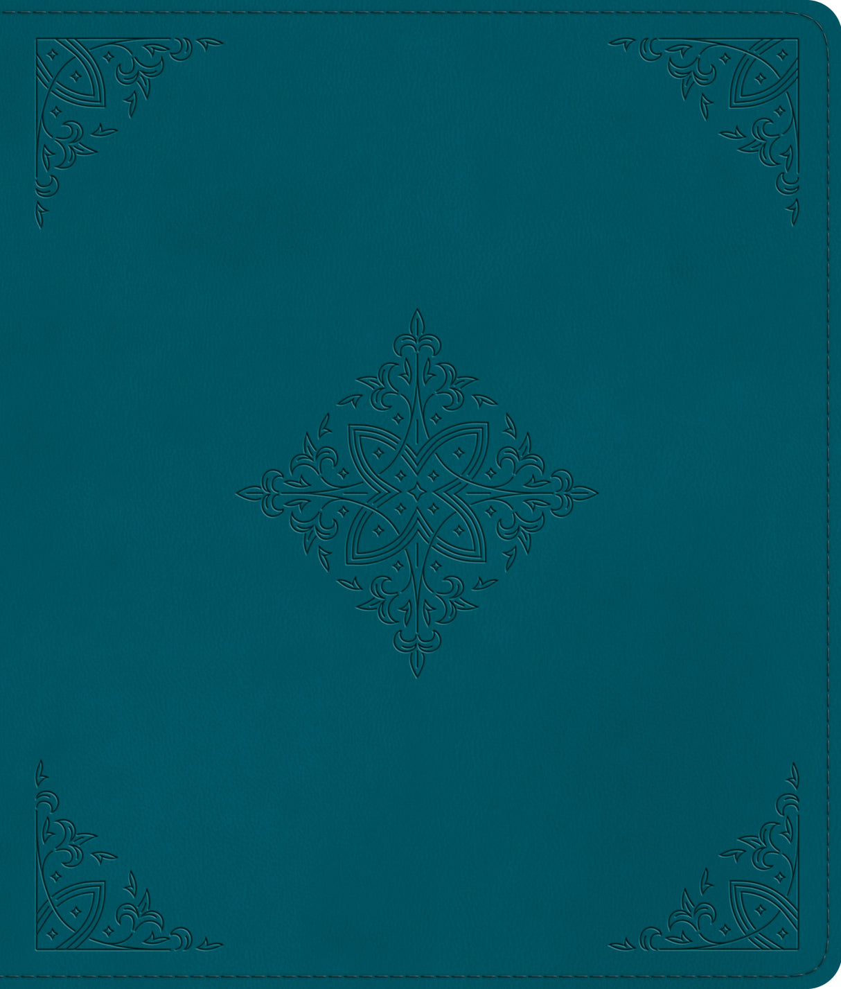 ESV Journaling Bible (Trutone, Deep Teal, Fleur-De-Lis Design)