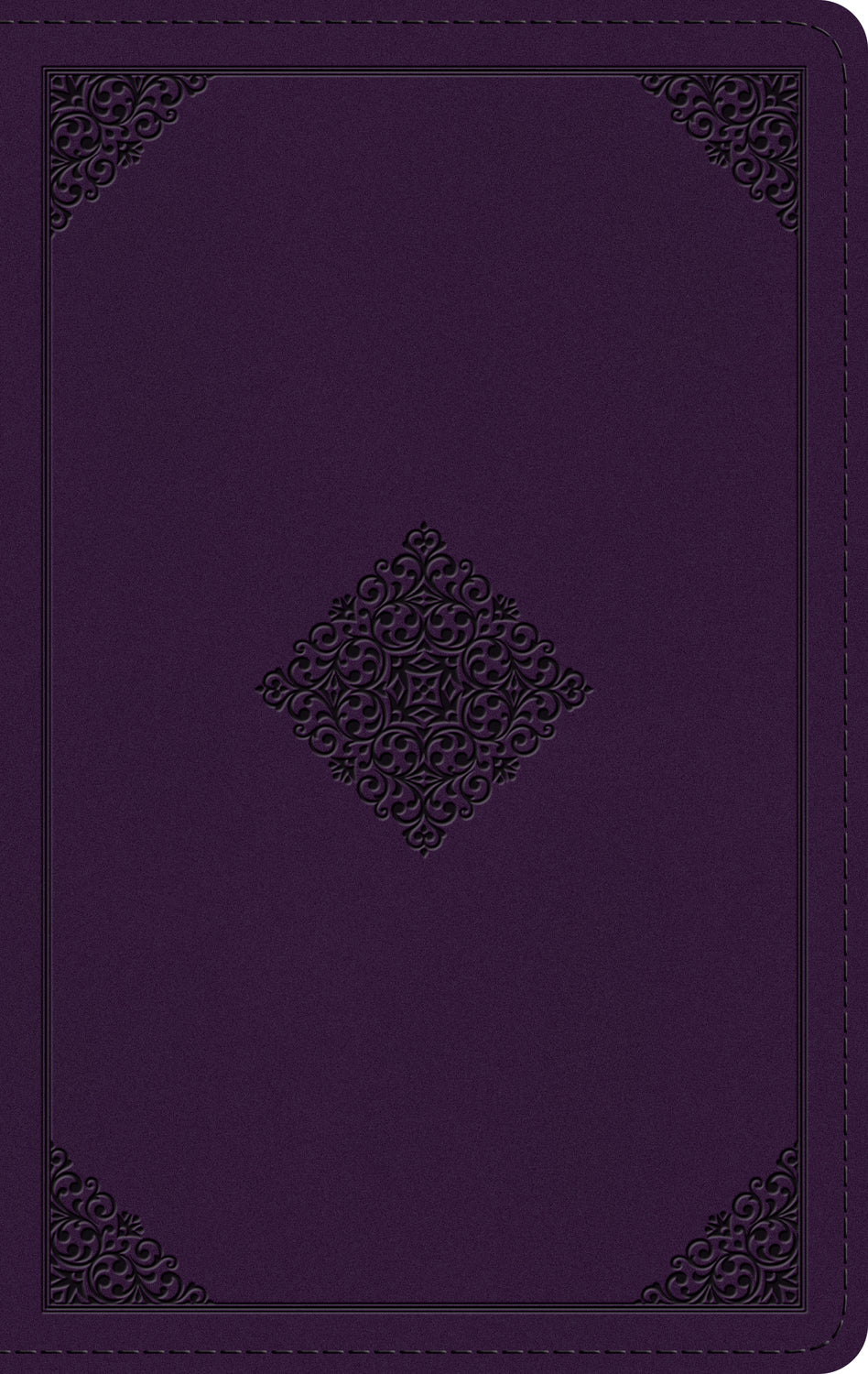 ESV Large Print Personal Size Bible (Trutone, Lavender, Ornament Design)