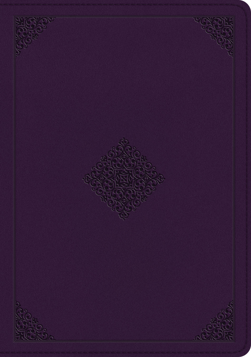 ESV Single Column Journaling Bible, Large Print (Trutone, Lavender, Ornament Design)