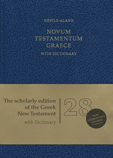 Novum Testamentum Graece with Dictionary (NA28) Institute for New Testament Textual Research cover image