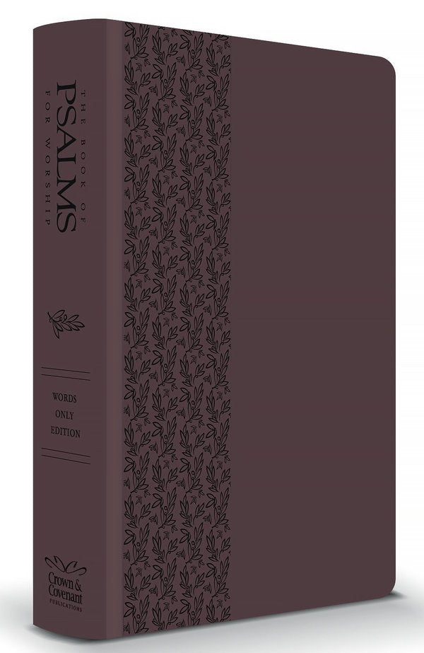 Book of Psalms for Worship (Words Only, Psalter) RPCNA cover image