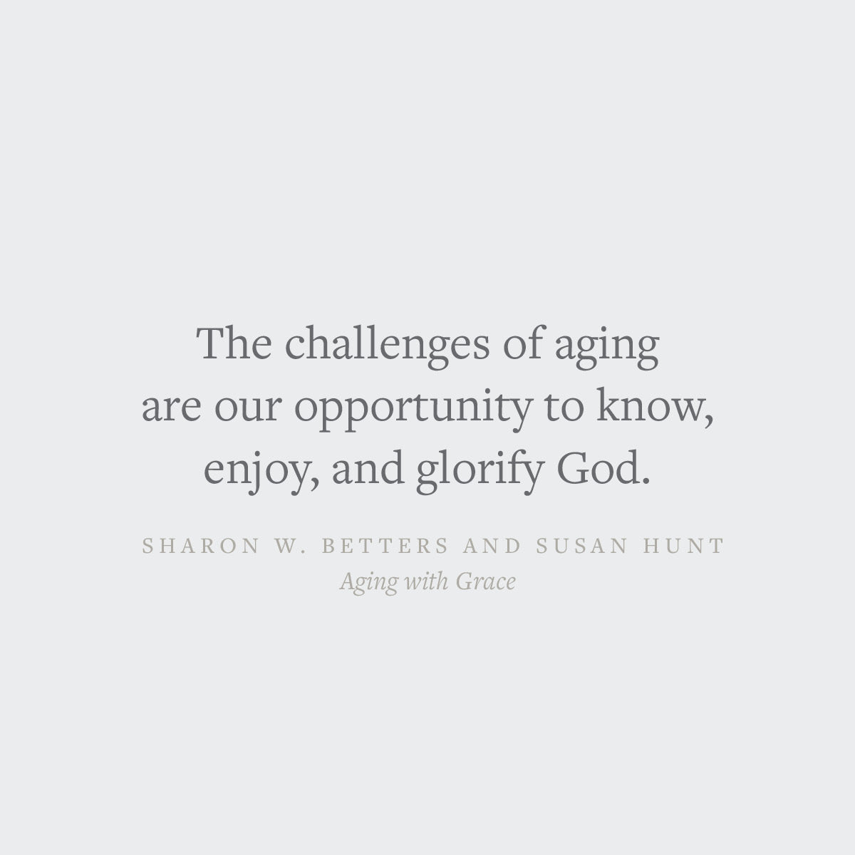 Aging with Grace: Flourishing in an Anti-Aging Culture