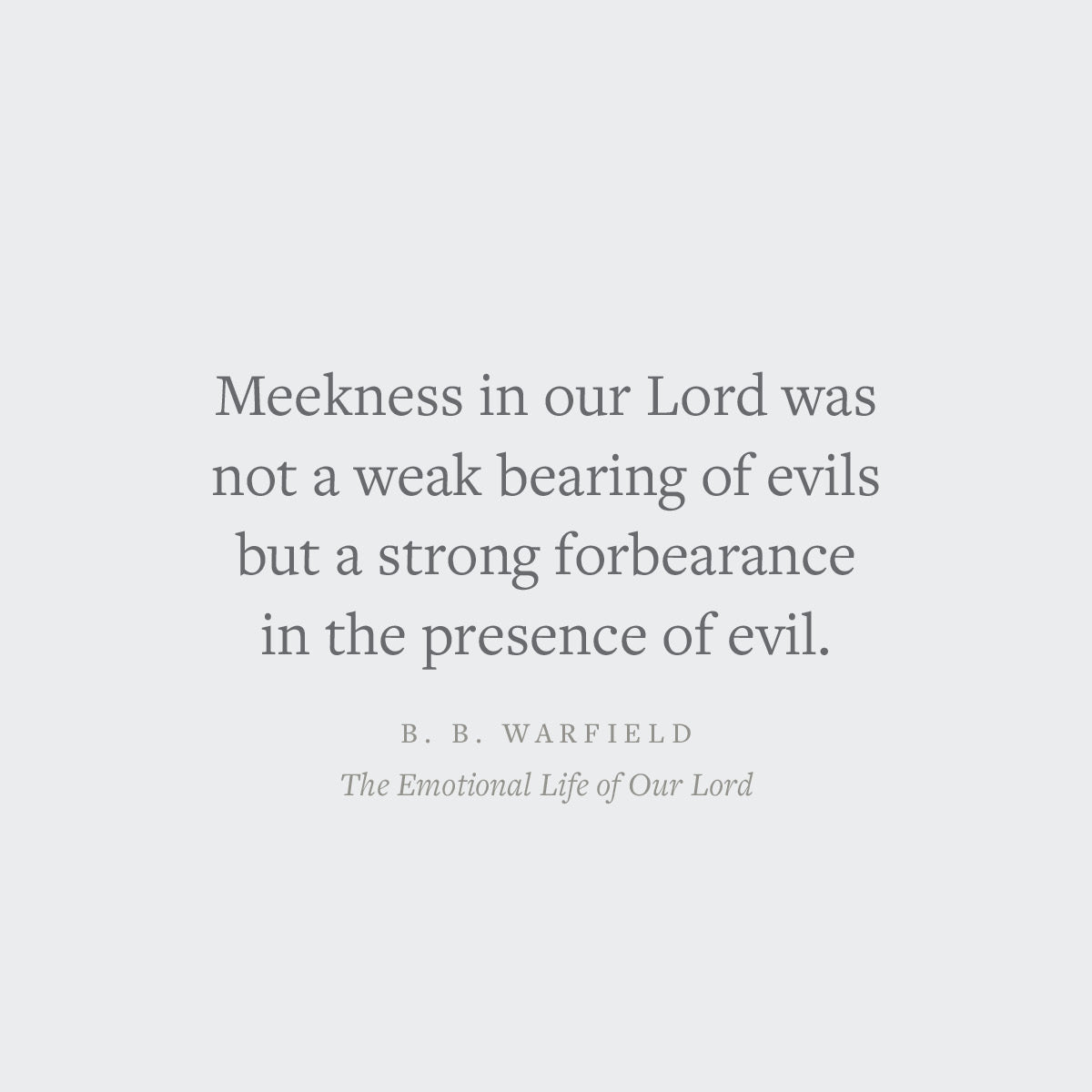 The Emotional Life of Our Lord (Crossway Short Classics)