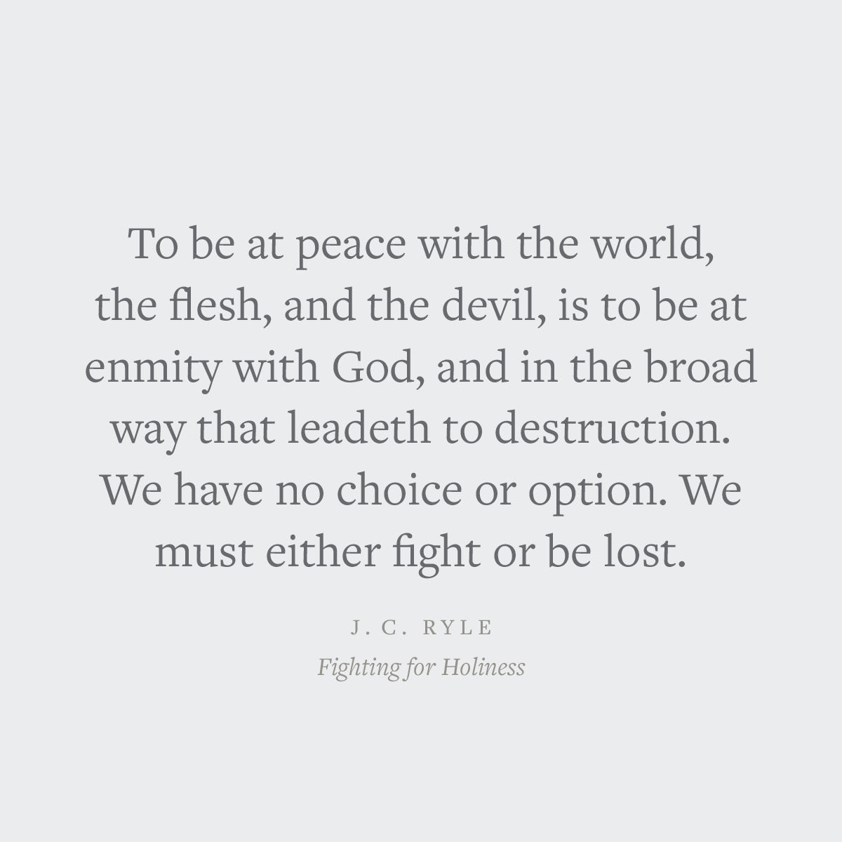 Fighting for Holiness (Crossway Short Classics)