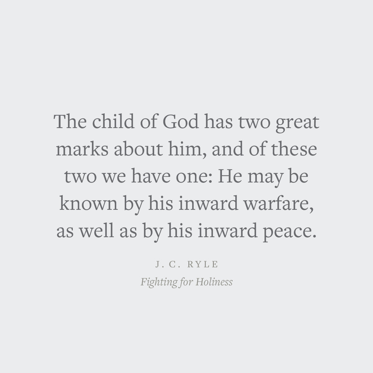 Fighting for Holiness (Crossway Short Classics)