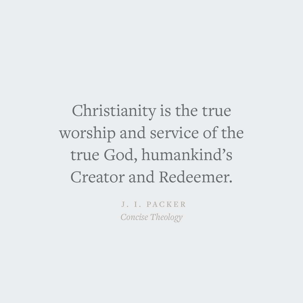 Concise Theology