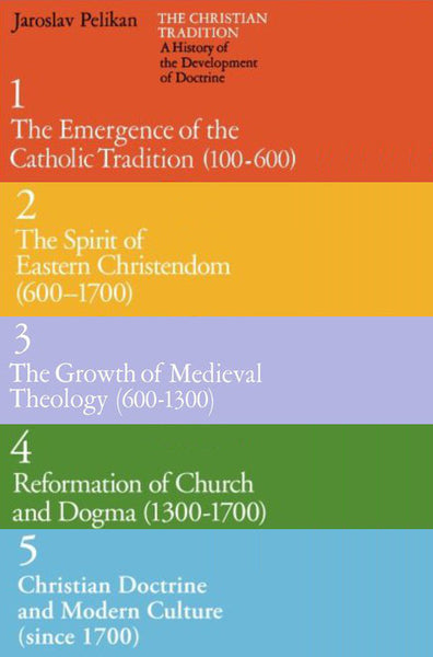 The Christian Tradition: The History of the Development of Doctrine (5 Volumes) (1016818925615)