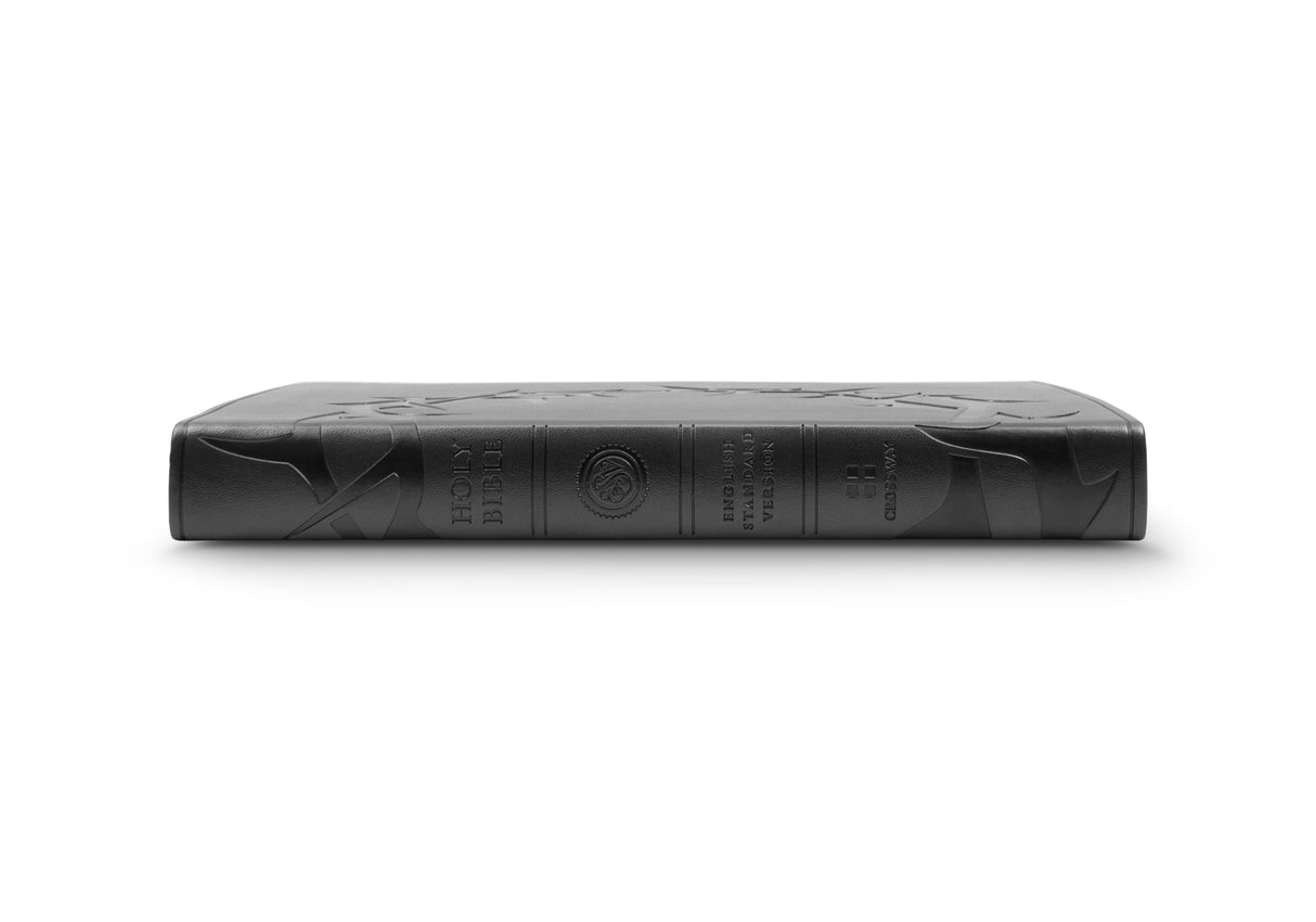 ESV Premium Gift Bible (Trutone, Charcoal, Crown Design)