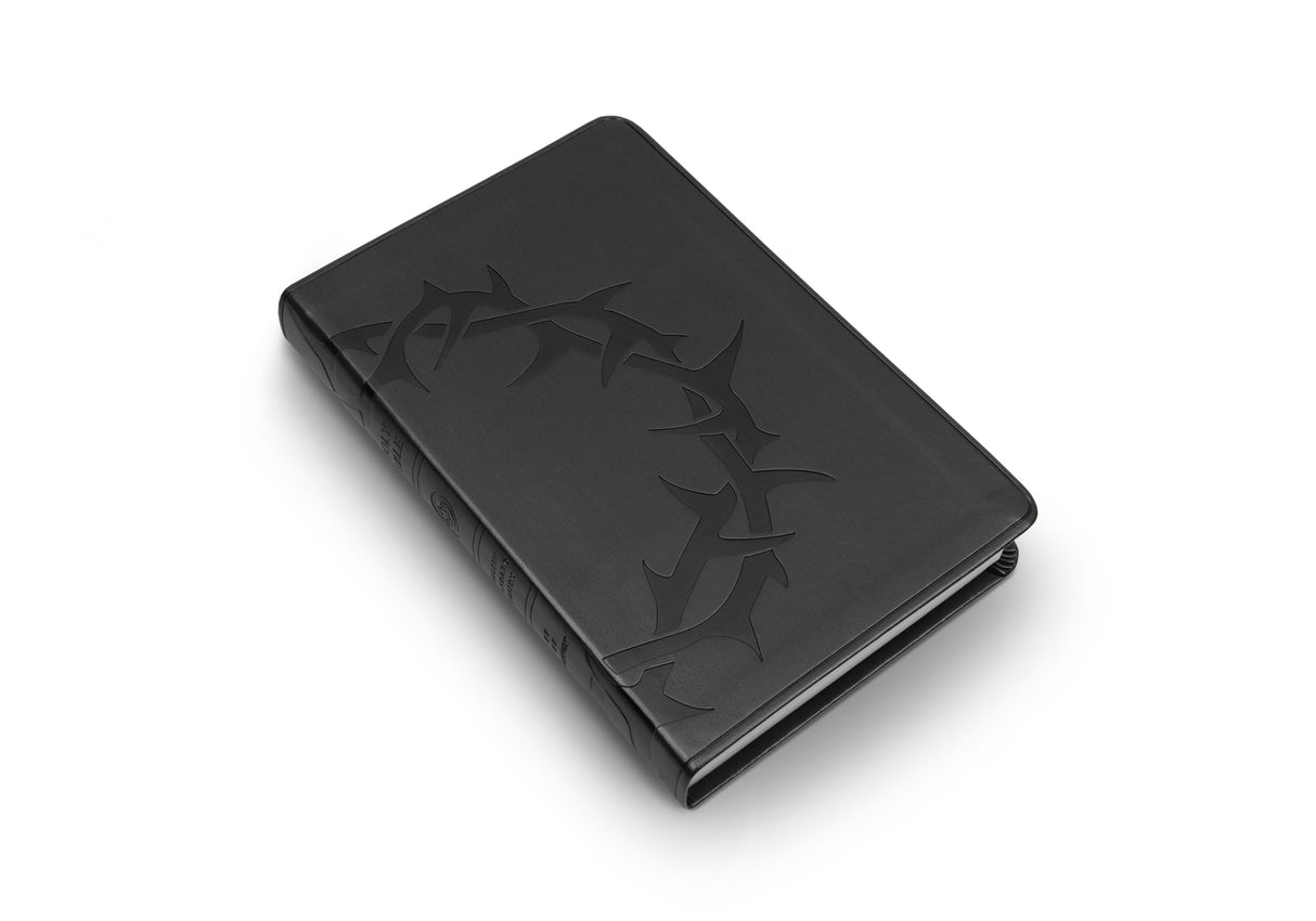 ESV Premium Gift Bible (Trutone, Charcoal, Crown Design)