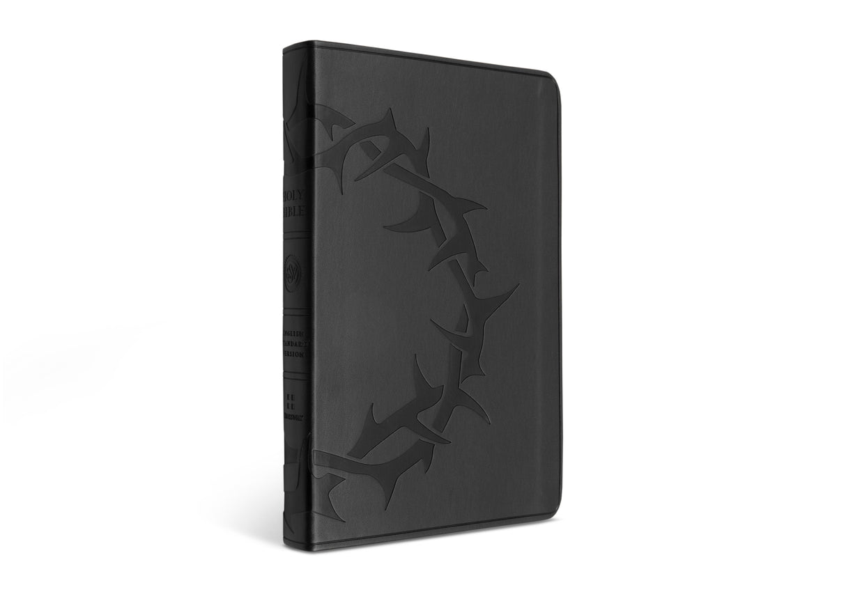 ESV Premium Gift Bible (Trutone, Charcoal, Crown Design)