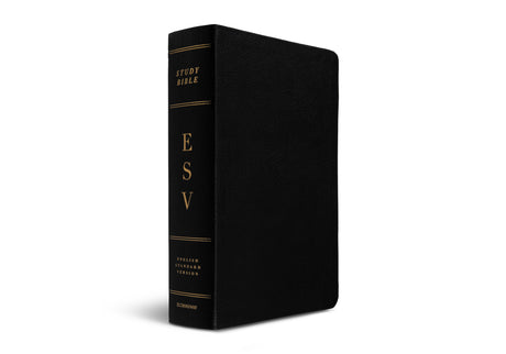 ESV Study Bible (Genuine Leather, Black) (1023686475823)