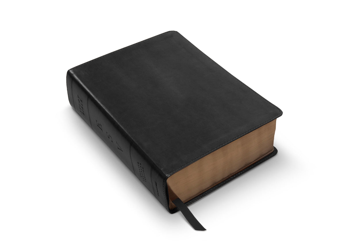 ESV Study Bible, Large Print (Trutone, Black)