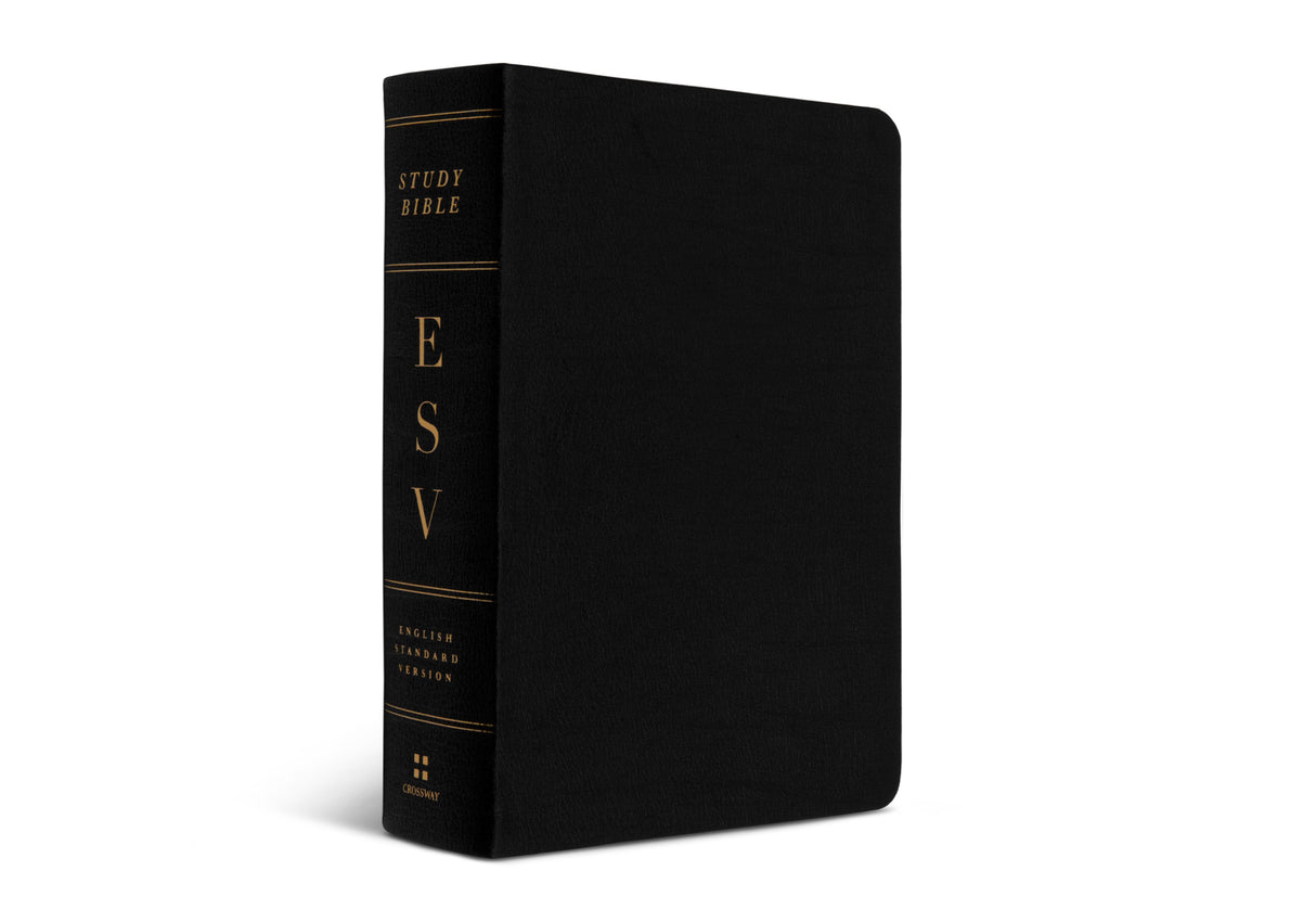 ESV Study Bible, Personal Size (Black, Genuine Leather)
