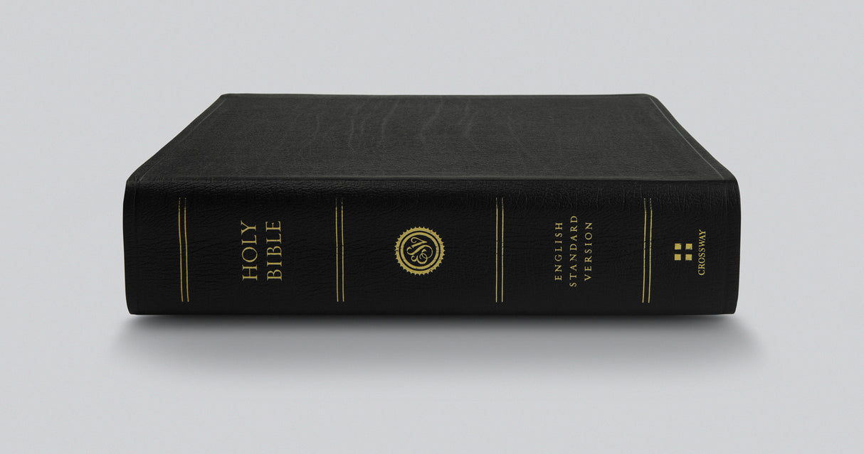 ESV Super Giant Print Bible (Genuine Leather, Black)