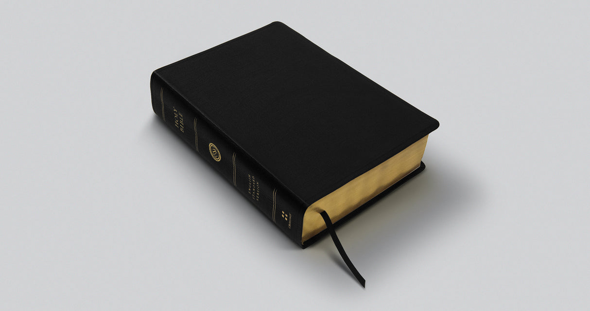 ESV Super Giant Print Bible (Genuine Leather, Black)