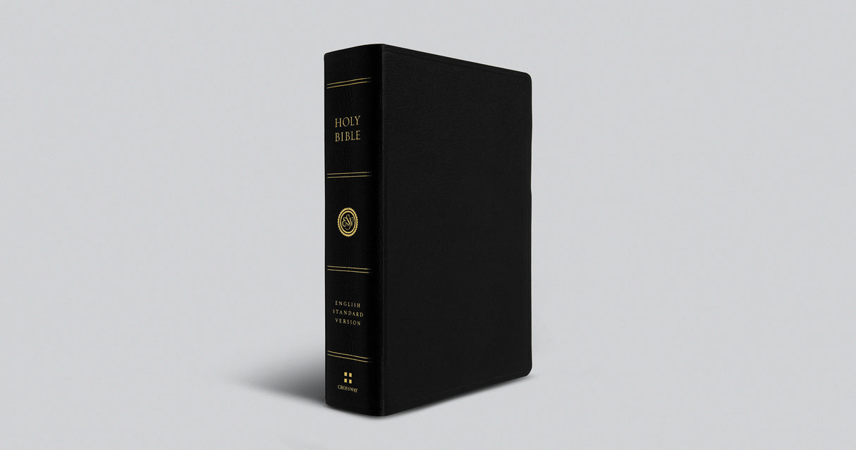 ESV Super Giant Print Bible (Genuine Leather, Black)